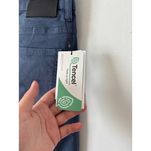 Perry Ellis Slim Fit Lux Touch 5-Pocket Pant – Vintage Indigo – Size 33x32 – NWT - Picture 6 of 7